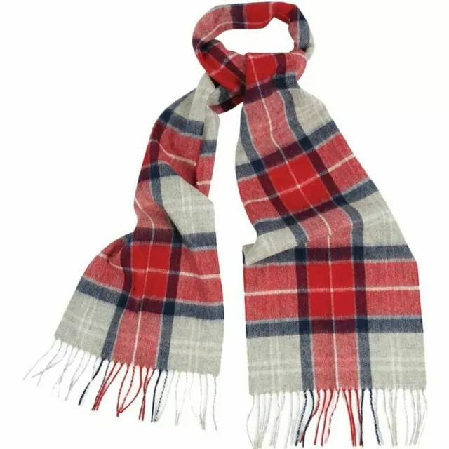 BARBOUR Holden Merino Wool / Cashmere Tartan Scarf