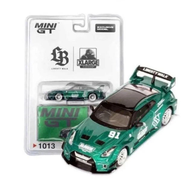MINI GT 718 LB WORKS Nissan GT-R R35 Type 2 Salão Diecast 5 Brazil