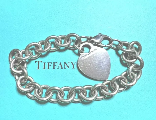 Tiffany & Co. Tiffany Heart Tag Bracelet Sterling Silver925