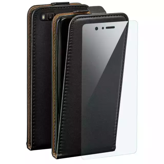 Étui Portable pour Huawei P9 Lite Téléphone Flip Case Etui Coque Avec Film