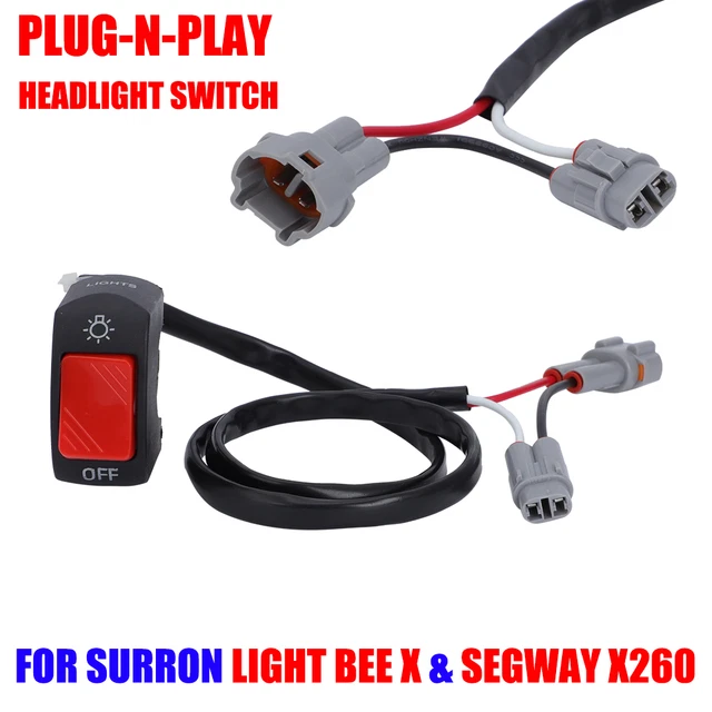 FOR SURRON SURRON Light Bee X & Segway X260 Headlight Switch ON/OFF
