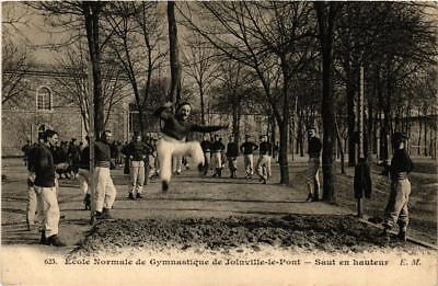 CPA ak joinville-le-pont high jump (676016)