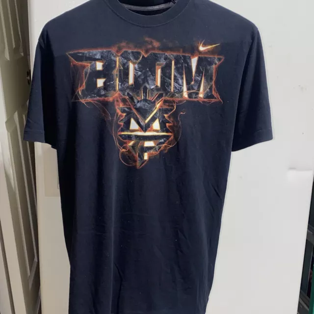 Manny Pacquiao “Boom” Nike TShirt Tee Large Boxing Pac-Man Philippines Champion