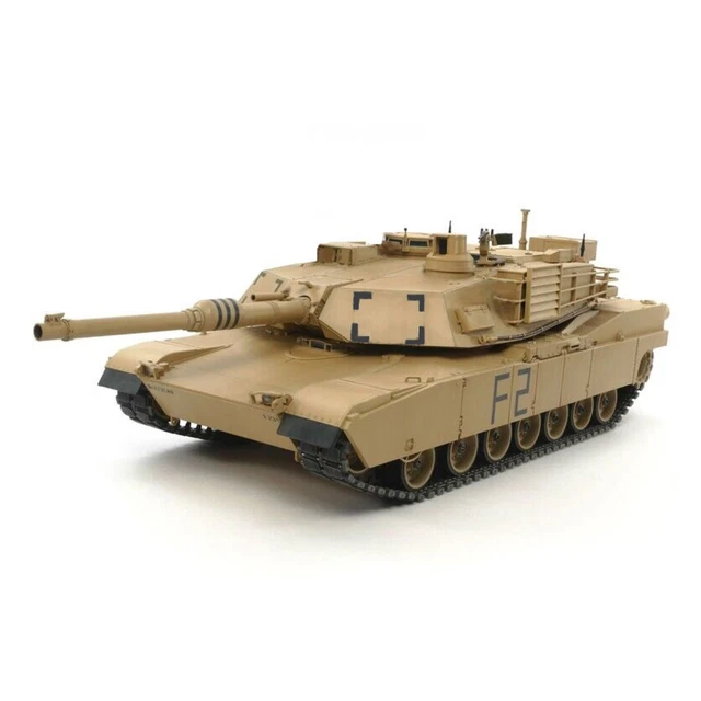 148 US MAIN Battle Tank M1A2 Abrams Alloy Model Military Model Tank With Stand EUR 32,67