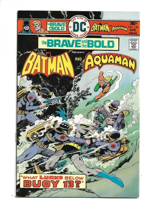 Brave And The Bold #126(Vf+) - Beautiful High Grade - Batman, Aquaman