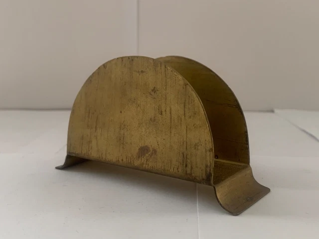 Soporte para servilletas Emil Uwe soplador latón Bauhaus