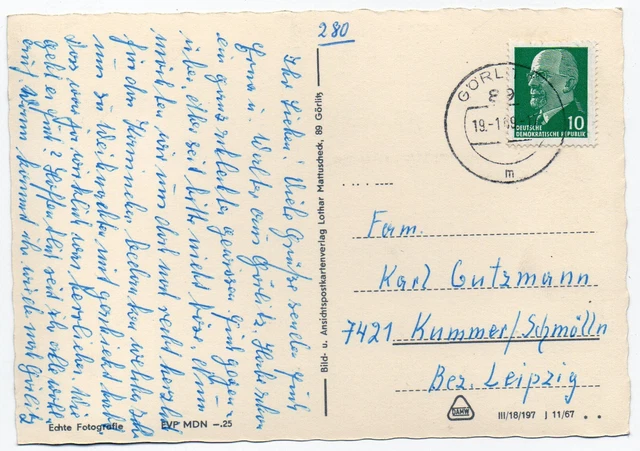 GÖRLITZRAUSCHWALDE MAXPLANCK HANSBEIMLER PaulTaubadelStraße 1966