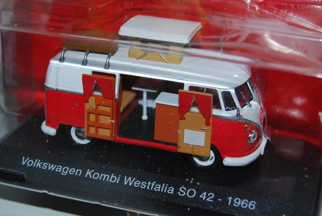 IXO - camping cars Volkswagen T2 Westfalia Helsinky 1971 - 1/43