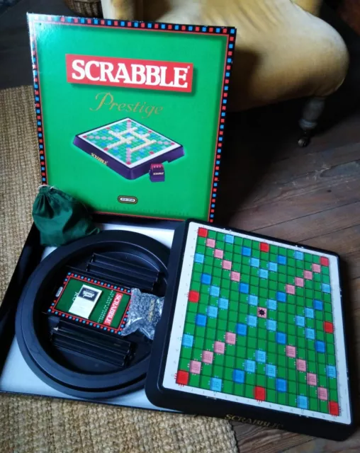 SCRABBLE PRESTIGE - Jeu de société avec chronomètre électronique Jeux Spear