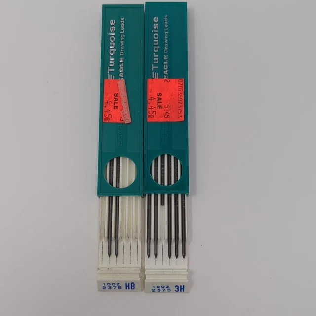 TURQUOISE EAGLE DRAWING Leads 2375 3H - 5, HB - 2 7 total + extra piece