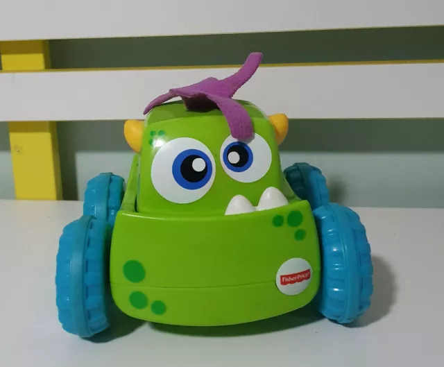 Fisher-Price Monster Truck Press And Go Green