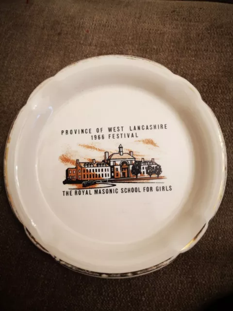 Decorative Plate /Dish. The Royal Masonic School For Girls. 5.5".