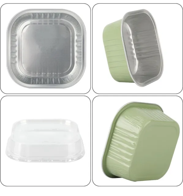 Webake silicone air fryer reusable 3.5 Inch mini cupcake mold,BPA free
