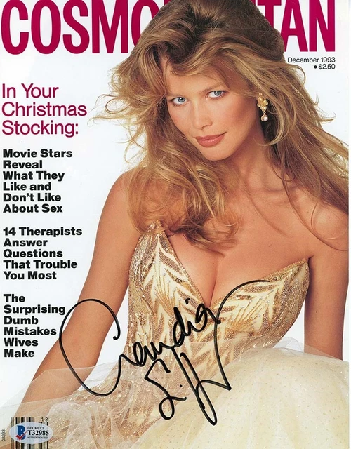 Claudia Schiffer Autographed Signed 8x10 Photo Certified Authentic BAS COA
