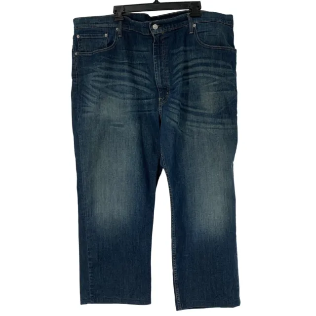 Mens Levis 559 Short Length Jeans 46 x 26 Carpri Crop Stretch Dark relaxed 3027