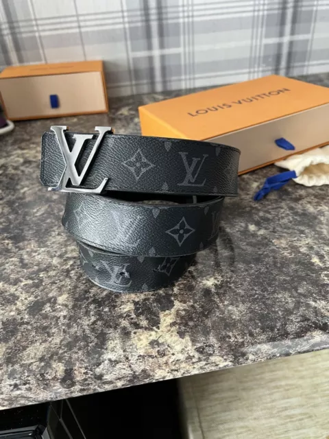 Louis Vuitton Reversible Monogram Belt Black 40mm Size 100 MP236 Virgil  Abloh