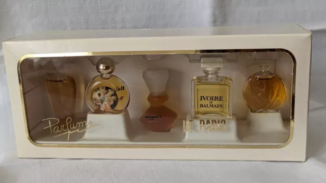 Coffret de 5 miniatures de parfum