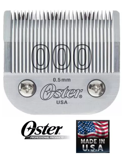 OSTER CryogenX CLASSIC 76 PRO #000 CLIPPER BLADE A5 AG BG*HAIR STYLIST BARBER