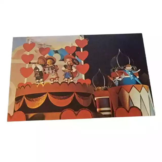 Postcard Vintage Walt Disney World It's a Small World.  1970's Unposted