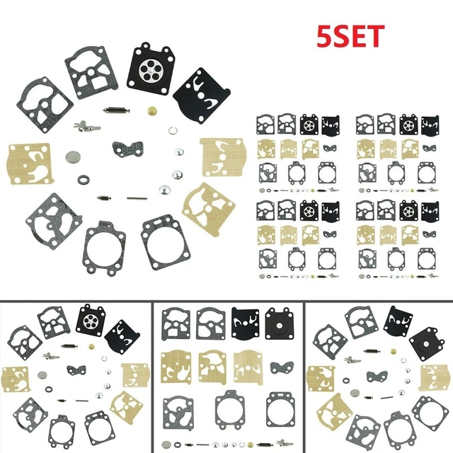 5PCS K20 Wat Wa/wt Carb Carburettop Diaphragm Gasket Needle Repair-Kit New