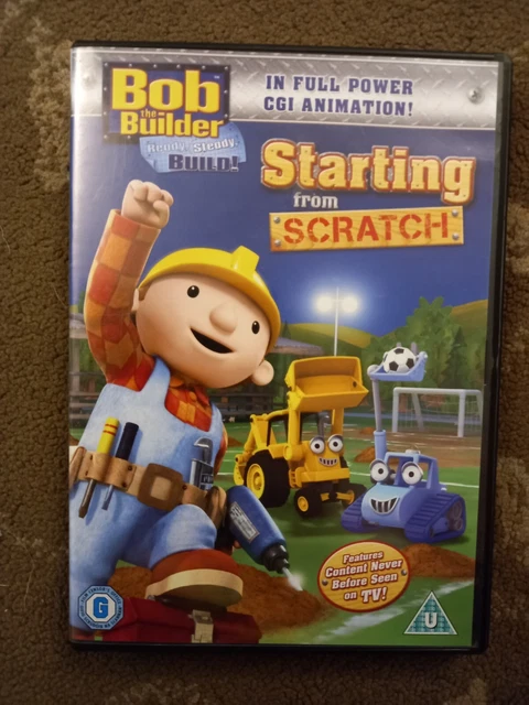 BOB THE BUILDER Starting From Scratch Dvd Kids 5 Episodes £5.99 ...