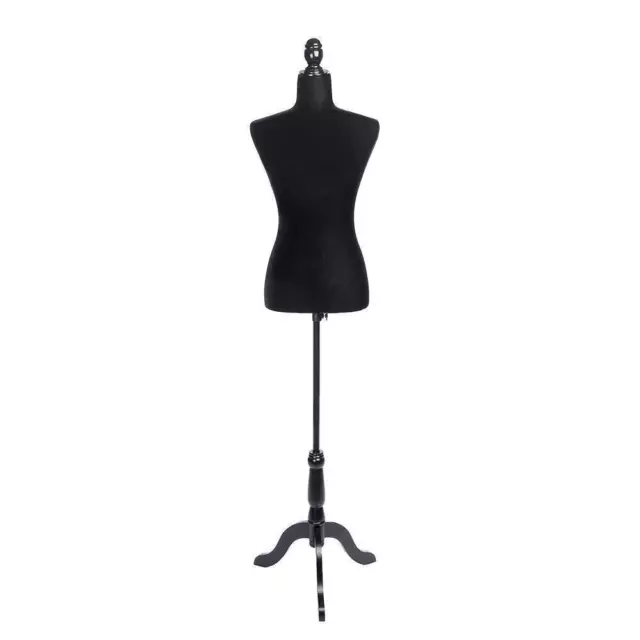 Female Dress Form Mannequin Body Torso Clothing Display Rack w/Tripod Base Stand