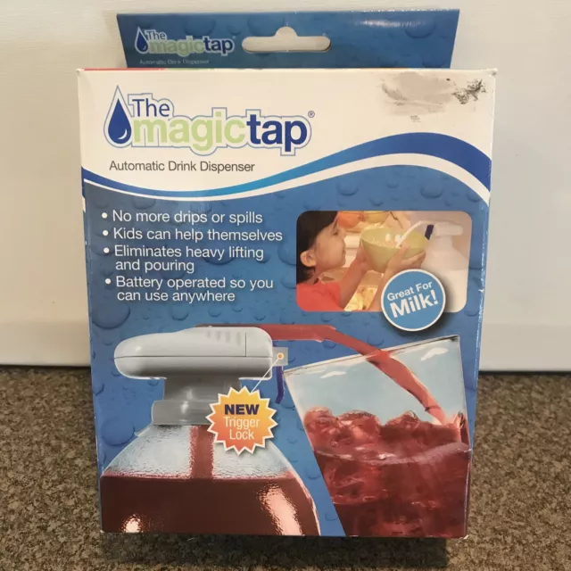 The Magic Tap Automatic Drink Dispenser Great 4 Kids New Black