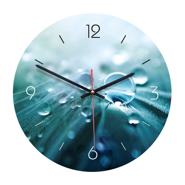 Round Hanging Clock Household Home Decor Decorative Wall Clocks