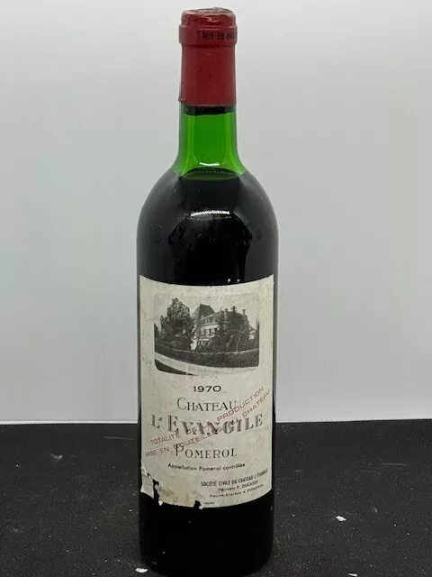 Chateau L'EVANGILE 1970 Grand Cru de POMEROL  superbe niveau