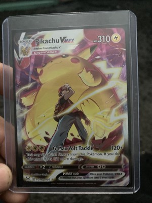 holo pikachu vmax