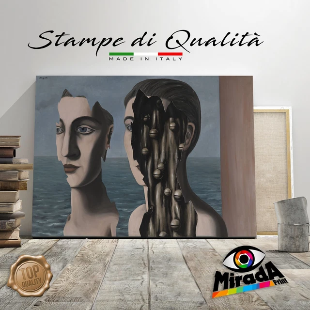Quadro René Magritte Il Figlio Dell’Uomo - Stampa Con Cornice 20x30 Cm, Arte Contemporanea Per Parete - Foto 5