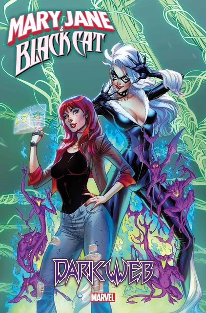 Mary Jane Black Cat #1 Nm J Scott Campbell Spider-Man Venom Gwen Dark Web Chasm