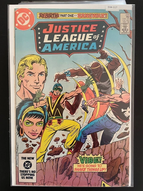 Justice League of America vol.1 #233 1984 High Grade 9.0 DC Comic Book D34-117
