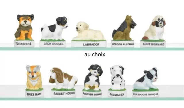 2016 Les Chiots Chien Feve Ceramique Modele Mat 3D Au Choix