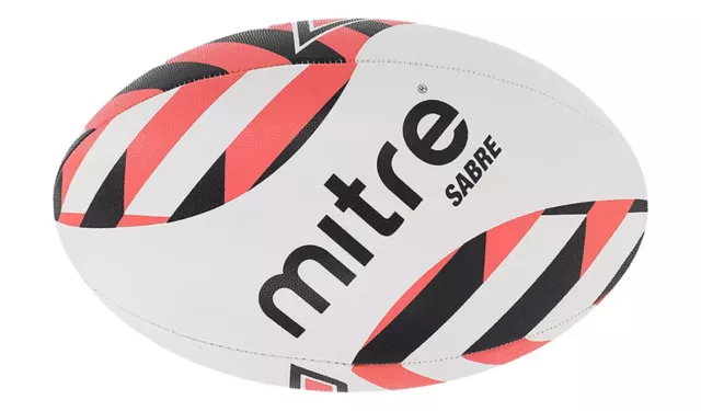Mitre Sabre Rugby Ball Popular Rubber Compound Surface And Deep Pimple Embossing