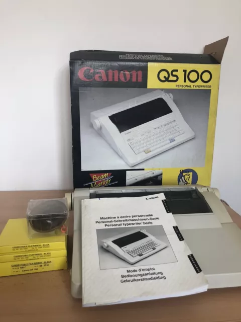 Canon QS 100 Schreibmaschine OVP