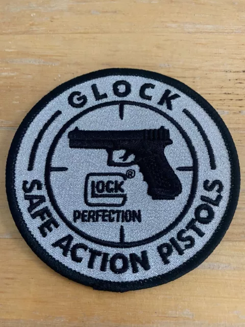 Original GLOCK Safe Action Pistols Patch Aufnäher Sportschiessen Schützensport