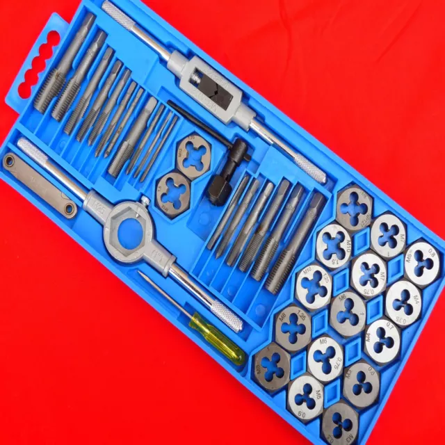 40pc Tap and Die Set**Metric** M3 - M12**