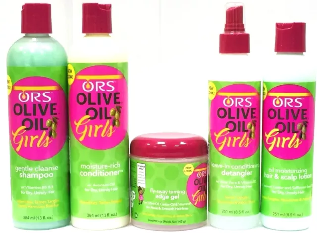 Bio Wurzelstimulator Olivenöl Mädchen, Kinder Haarprodukte Afro Haarpflege ORS 3