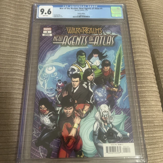 War Of The Realms New Agents Of Atlas #1 Zircher Variant CGC 9.6