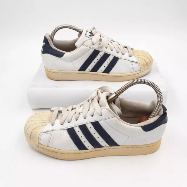 adidas Superstar Trainer weiß Herren UK7 Indien 2010 G17070 Schuh Sneaker