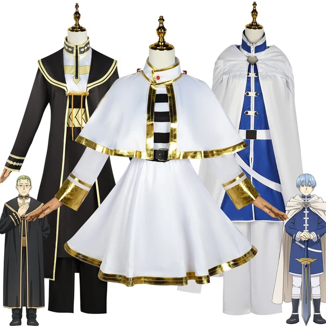 Anime juego Genshin Impact Cosplay Venti disfraz vestido de fiesta con peluca mu