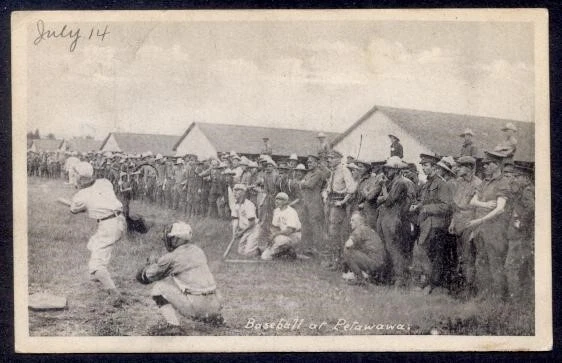 Canada Fpo Petawawa 1918 Baseball Ppc