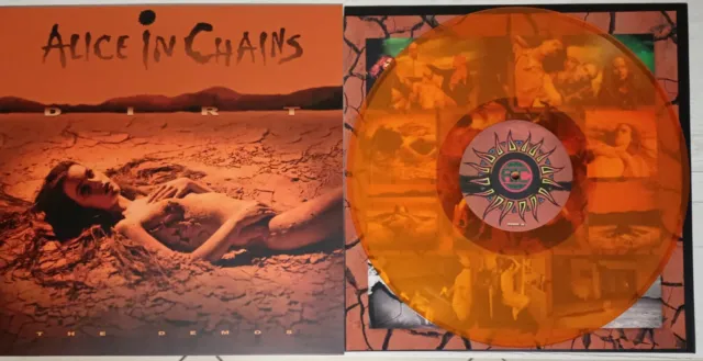 Alice In Chains - Dirt The Demos 300 Orange Vinyl Lp Rooster Would Them Bones