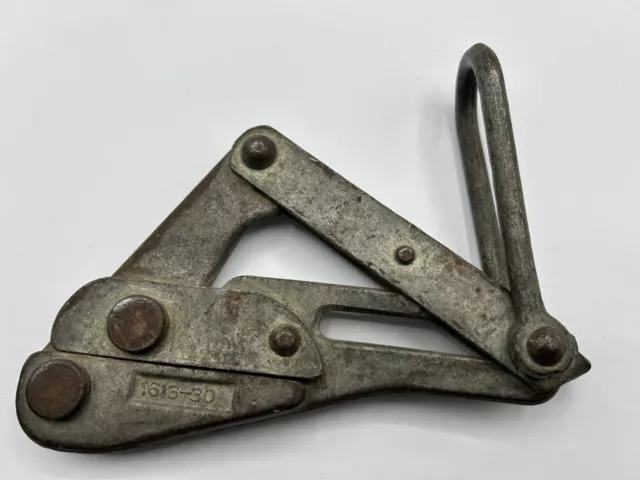 Vintage M Klein & Sons 1500# Cable / Wire Puller 1613-30,  .16-.08