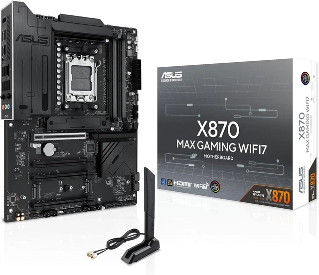 ASUS ROG STRIX B850-E GAMING WIFI Am5/B850/Ddr5/S-Ata 6Gb/S/Atx £408.15