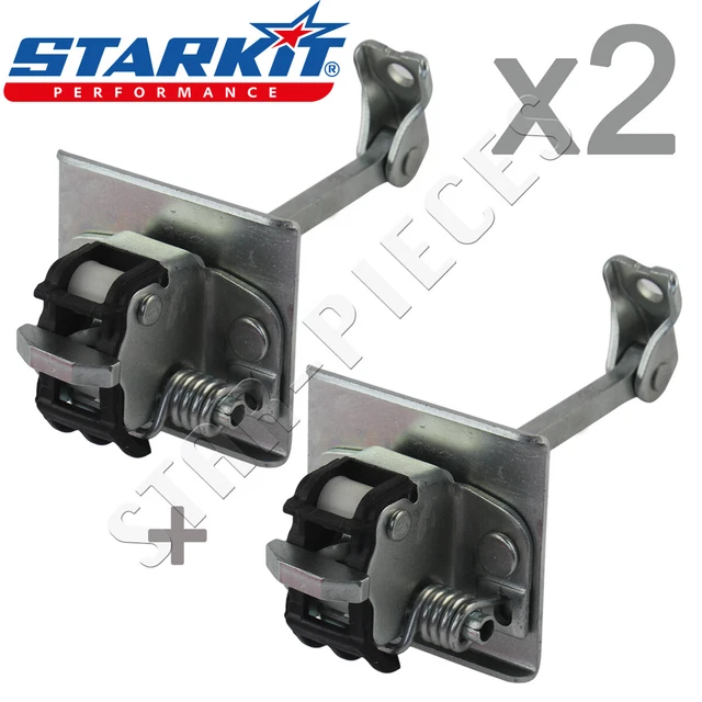 Kit De 2 Charnières/tirants De Porte Avant Pour Peugeot 206, 206+, 206 CC, 206 SW (1998-2013) - Réf. 9181-C8