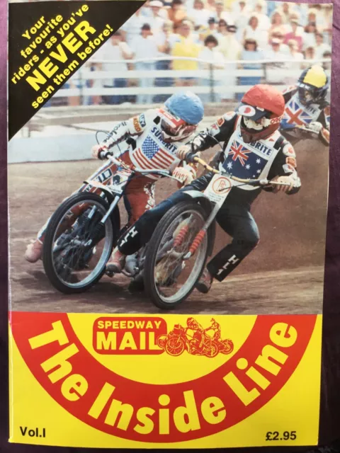 Speedway Mail-The Inside Line vol 1(softback book,56 page)1986.