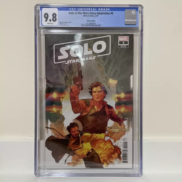 Solo A Star Wars Story #4 1:25 Putri Variant Cgc 9.8. Lando