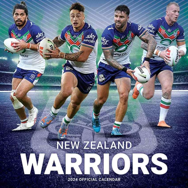 NEW ZEALAND WARRIORS 2024 NRL Team Calendar 22.58 PicClick
